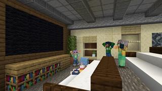 Screenshot of the Minecraft Bedrock Marketplace product Secret Modern Bunker created by BBB Studios.