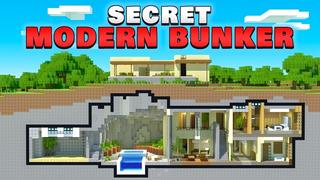 Thumbnail of the Minecraft Bedrock Marketplace product Bunker moderne secret created by BBB Studios.