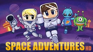 Thumbnail of the Minecraft Bedrock Marketplace product Space Adventures HD created by BBB Studios.