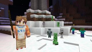 Screenshot of the Minecraft Bedrock Marketplace product Corrida de velocidade created by BBB Studios.