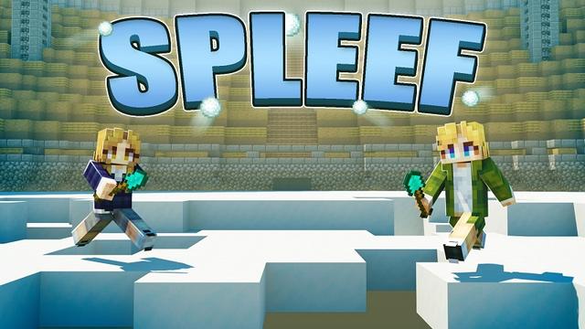 Thumbnail of the Minecraft Bedrock Marketplace product Spleef created by BBB Studios.
