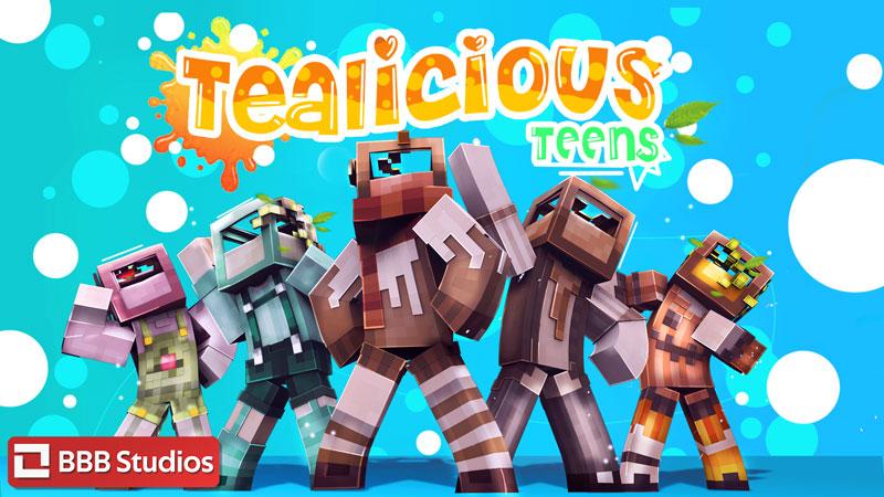 Tealicious Teens by BBB Studios | CHUNK - Minecraft Bedrock Marketplace ...