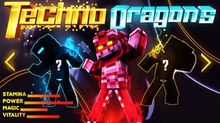 Thumbnail of the Minecraft Bedrock Marketplace product Techno Dragons created by BBB Studios.