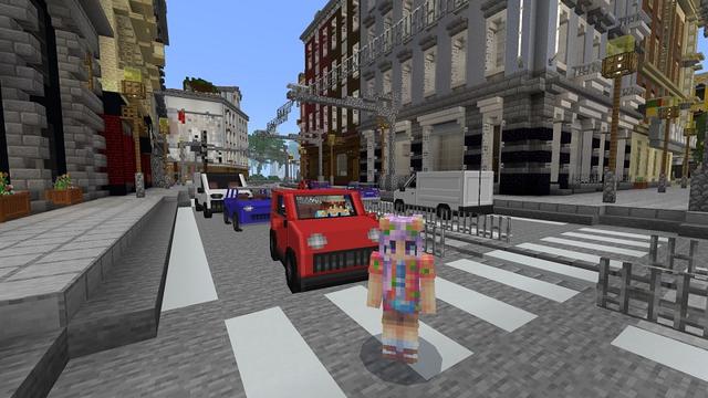Screenshot of the Minecraft Bedrock Marketplace product Teens on Tour created by BBB Studios.