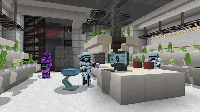 Screenshot of the Minecraft Bedrock Marketplace product Titan Base created by BBB Studios.