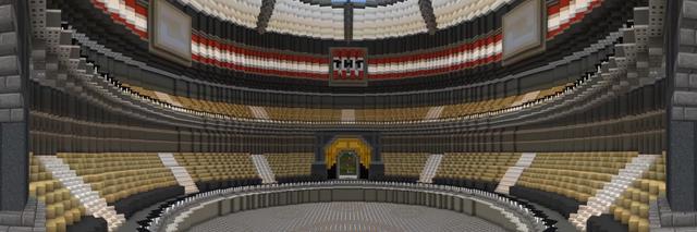 Panorama of the Minecraft Bedrock Marketplace product TNT Run created by BBB Studios.