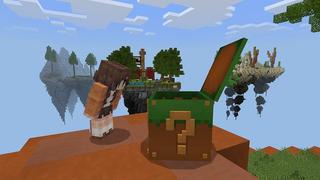 Screenshot of the Minecraft Bedrock Marketplace product Ultimate Biome Skyblock created by BBB Studios.
