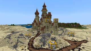 Screenshot of the Minecraft Bedrock Marketplace product Ultimate Lucky Blocks created by BBB Studios.
