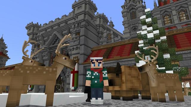 Screenshot of the Minecraft Bedrock Marketplace product Winter Animals created by BBB Studios.