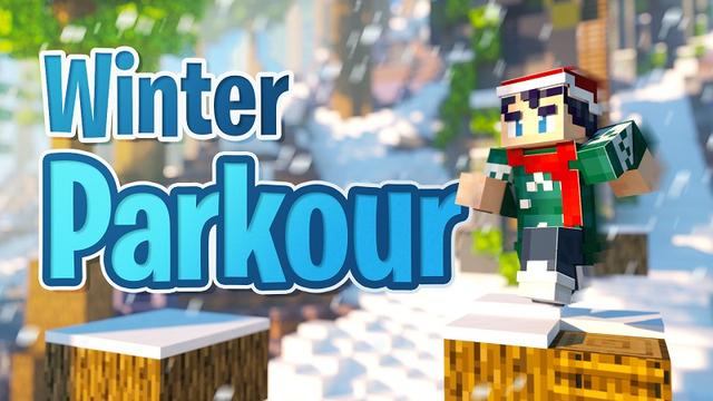 Thumbnail of the Minecraft Bedrock Marketplace product Winter Parkour created by BBB Studios.