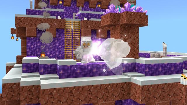 Screenshot of the Minecraft Bedrock Marketplace product Amethyst Expansion Add-On created by BDcraft.