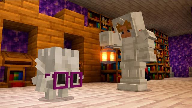 Screenshot of the Minecraft Bedrock Marketplace product Amethyst Expansion Add-On created by BDcraft.