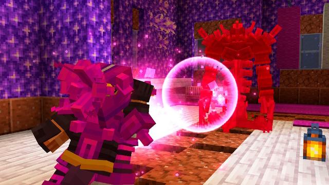 Screenshot of the Minecraft Bedrock Marketplace product Amethyst Expansion Add-On created by BDcraft.