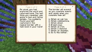 Screenshot of the Minecraft Bedrock Marketplace product Captive Survival created by BDcraft.