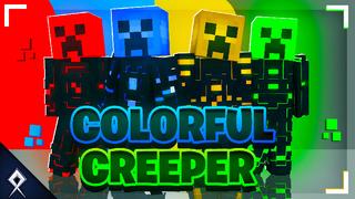 Thumbnail of the Minecraft Bedrock Marketplace product Colorful Creepers created by BDcraft.