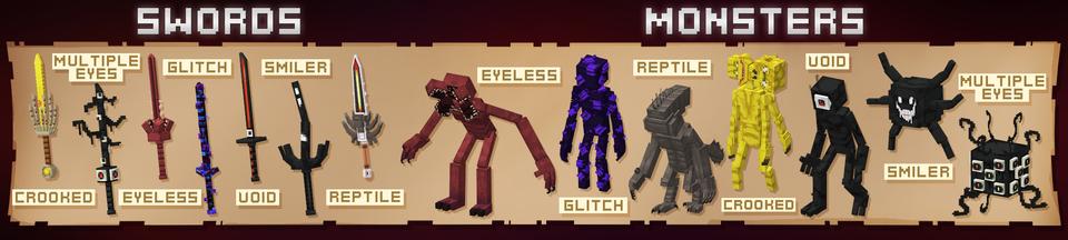 Panorama of the Minecraft Bedrock Marketplace product Doors Add-On created by BDcraft.