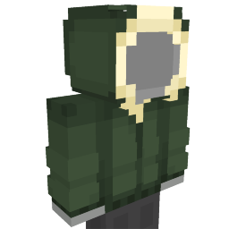 Thumbnail of the Minecraft Bedrock Marketplace product Green Puffer Jacket created by BDcraft.