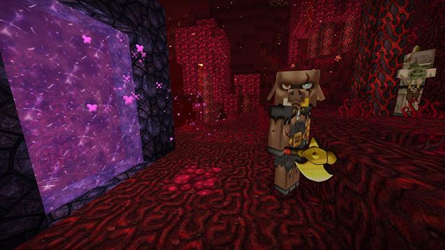 Screenshot of the Minecraft Bedrock Marketplace product GrungeBDcraft created by BDcraft.