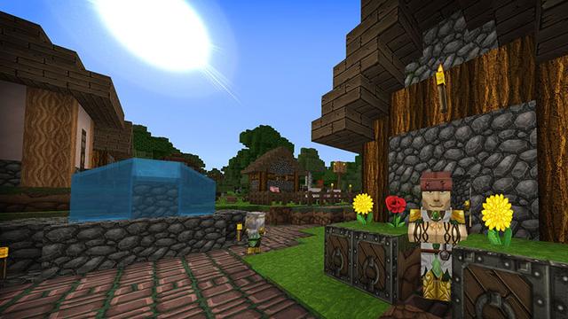 Screenshot of the Minecraft Bedrock Marketplace product GrungeBDcraft created by BDcraft.