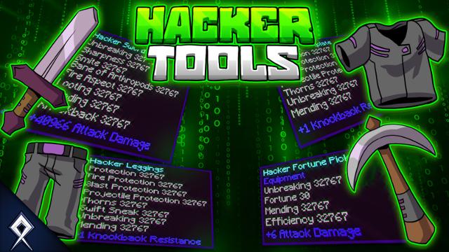 Thumbnail of the Minecraft Bedrock Marketplace product Hacker Tools created by BDcraft.