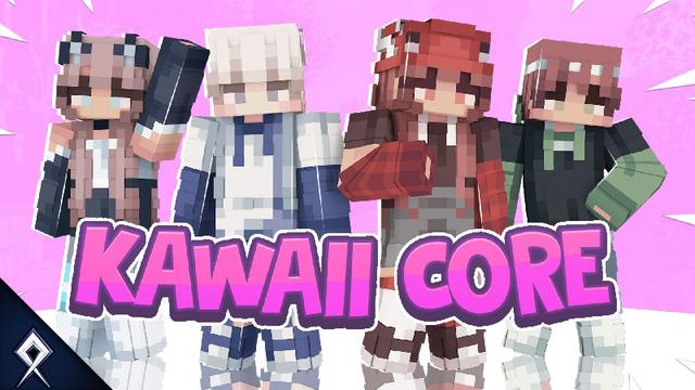 Thumbnail of the Minecraft Bedrock Marketplace product Kawaii Core created by BDcraft.