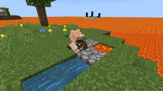 Screenshot of the Minecraft Bedrock Marketplace product Lava Survival created by BDcraft.