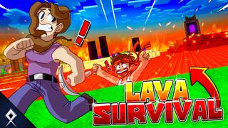 Thumbnail of the Minecraft Bedrock Marketplace product Lava Survival created by BDcraft.