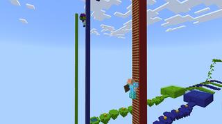 Screenshot of the Minecraft Bedrock Marketplace product Lucky Block Race! created by BDcraft.