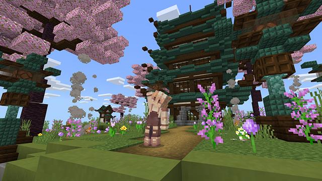 Screenshot of the Minecraft Bedrock Marketplace product One Block created by BDcraft.