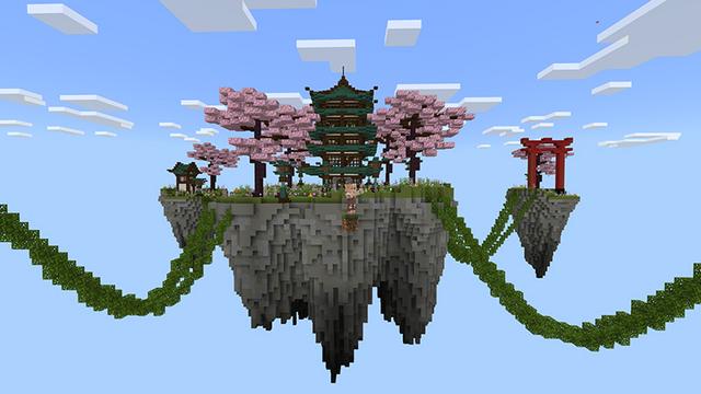 Screenshot of the Minecraft Bedrock Marketplace product One Block created by BDcraft.