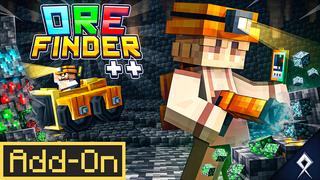 Thumbnail of the Minecraft Bedrock Marketplace product Encontra minério+ Add-On created by BDcraft.