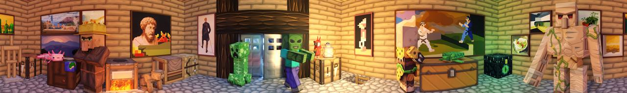 Panorama of the Minecraft Bedrock Marketplace product VanillaBDcraft created by BDcraft.