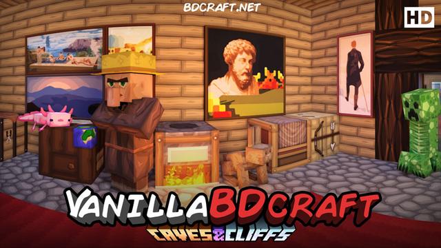 Thumbnail of the Minecraft Bedrock Marketplace product VanillaBDcraft created by BDcraft.