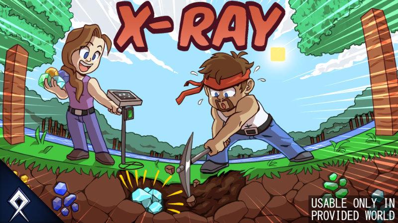 X-RAY by BDcraft | CHUNK - Minecraft Bedrock Marketplace Explorer