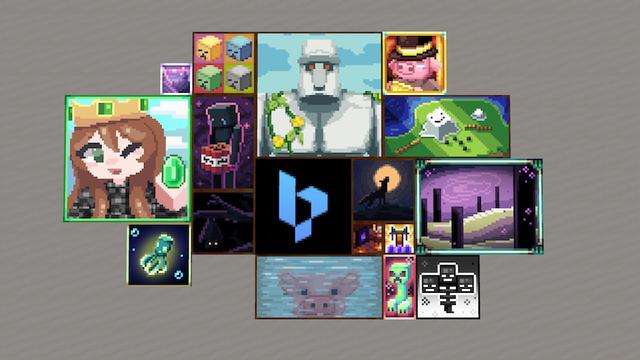 Screenshot of the Minecraft Bedrock Marketplace product DIY Paintings Add-On created by Bedrock Productions.
