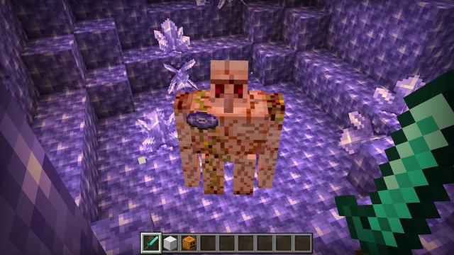 Screenshot of the Minecraft Bedrock Marketplace product Fragments of the Overworld Add-On created by Bedrock Productions.