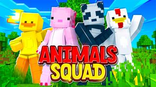 Thumbnail of the Minecraft Bedrock Marketplace product Animals Squad created by Big Dye Gaming.