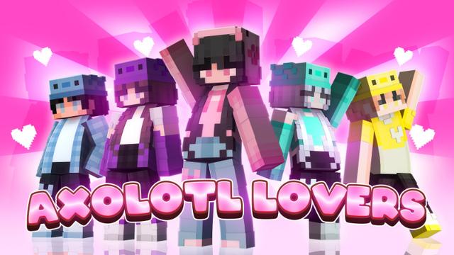 Thumbnail of the Minecraft Bedrock Marketplace product Axolotl Lovers created by Big Dye Gaming.