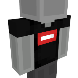 Thumbnail of the Minecraft Bedrock Marketplace product Black Hype Shirt created by Big Dye Gaming.