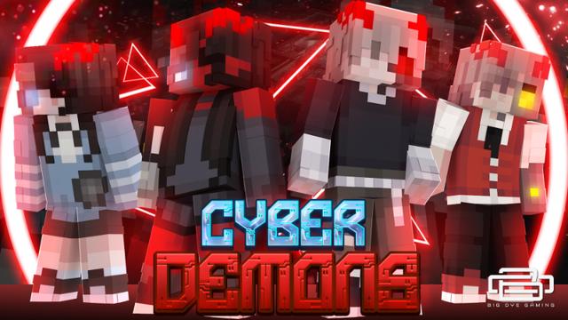 Thumbnail of the Minecraft Bedrock Marketplace product Cyber Demons created by Big Dye Gaming.