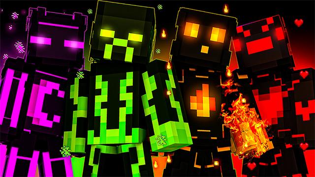 Thumbnail of the Minecraft Bedrock Marketplace product Elemental Mobs created by Big Dye Gaming.
