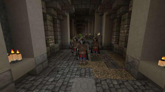 Screenshot of the Minecraft Bedrock Marketplace product Forge Medieval Fantasy created by Big Dye Gaming.