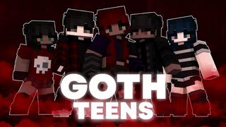 Thumbnail of the Minecraft Bedrock Marketplace product Goth Teens created by Big Dye Gaming.