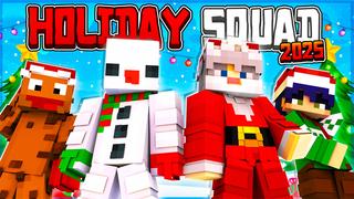 Thumbnail of the Minecraft Bedrock Marketplace product Holiday Squad 2025 created by Big Dye Gaming.
