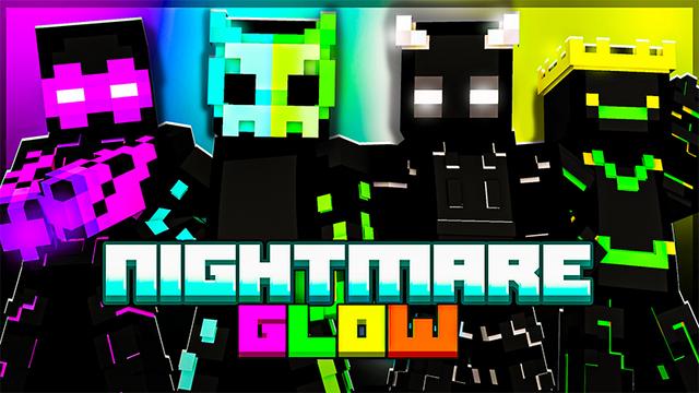 Thumbnail of the Minecraft Bedrock Marketplace product Nightmare Glow created by Big Dye Gaming.