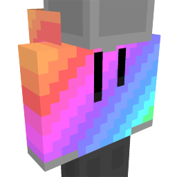 Thumbnail of the Minecraft Bedrock Marketplace product Rainbow Block Hoodie created by Big Dye Gaming.