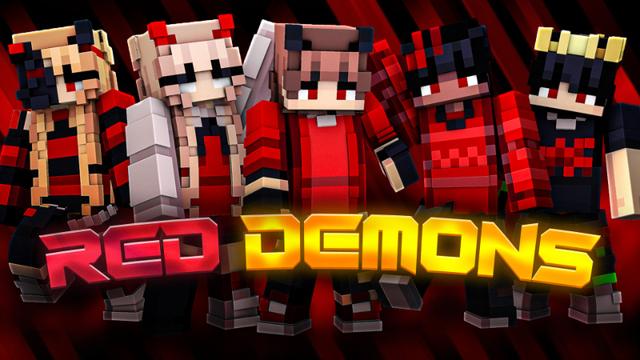 Thumbnail of the Minecraft Bedrock Marketplace product Red Demons created by Big Dye Gaming.
