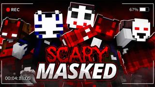 Thumbnail of the Minecraft Bedrock Marketplace product Scary Masked created by Big Dye Gaming.