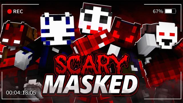 Thumbnail of the Minecraft Bedrock Marketplace product Scary Masked created by Big Dye Gaming.