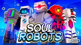 Thumbnail of the Minecraft Bedrock Marketplace product Soul Robots created by Big Dye Gaming.
